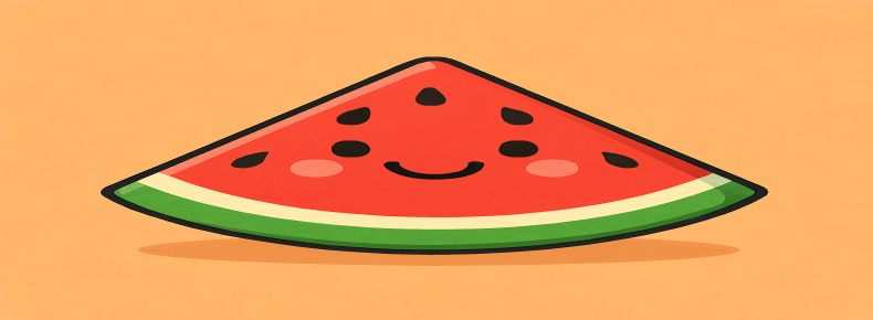 روز پایانی پایگاه تابستانی با هندوانه