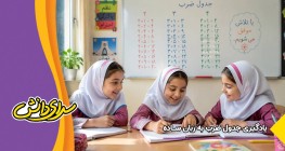 آموزش جدول ضرب به همین سادگی | یادگیری آسان و سریع برای کودکان