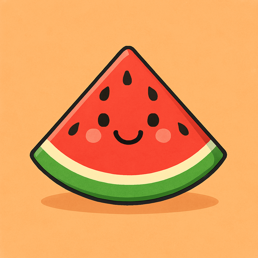 روز پایانی پایگاه تابستانی با هندوانه